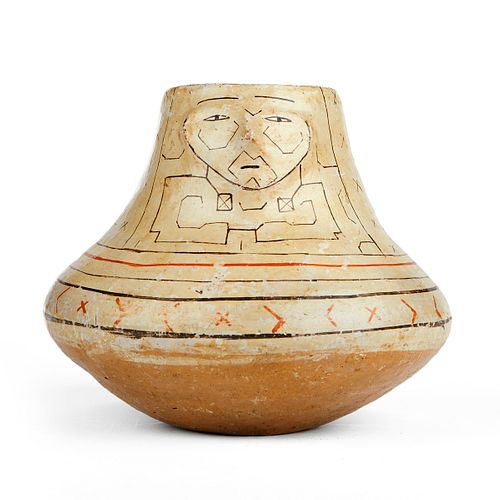Antique Shipibo Peruvian Effigy Vase Oella