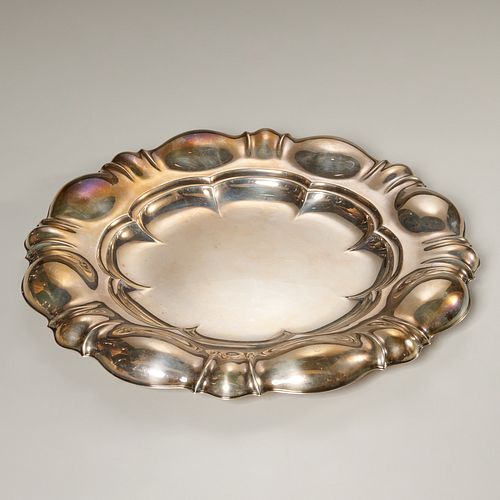 Wilhelm Binder, Art Deco style .835 silver tray