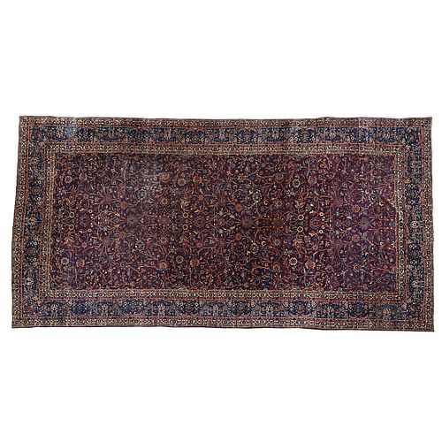 Large antique Persian carpet
