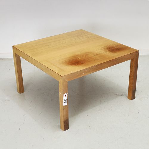Dunbar, rosewood parsons coffee table