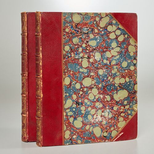 Samuel Pepys, 1825, (2) large vols., fine binding
