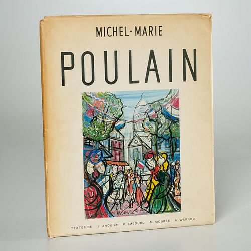 Michel-Marie Poulain, signed & inscribed book