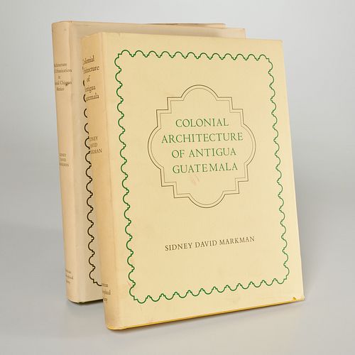 Colonial architecture, Chiapas & Antigua, (2) vols