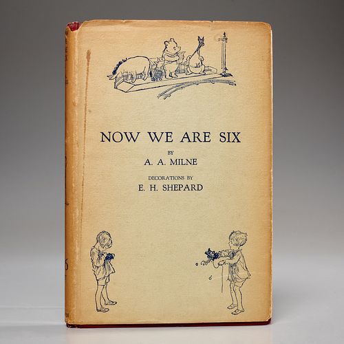 A. A. Milne, Now We Are Six, signed