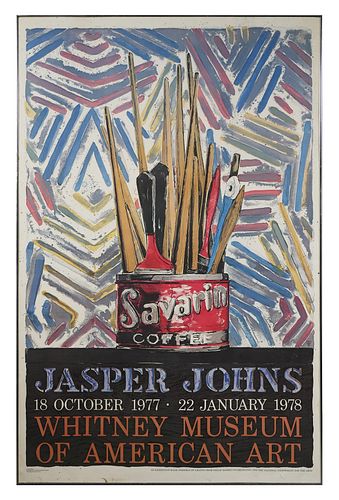 JASPER JOHNS, Lithograph Poster