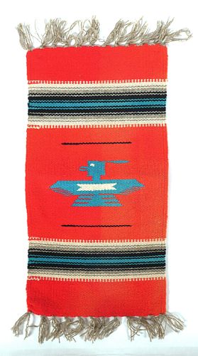Native American Aztec Eagle Rug