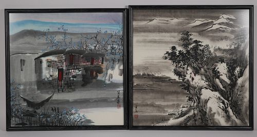 (2) Modern Chinese Paintings, Signed