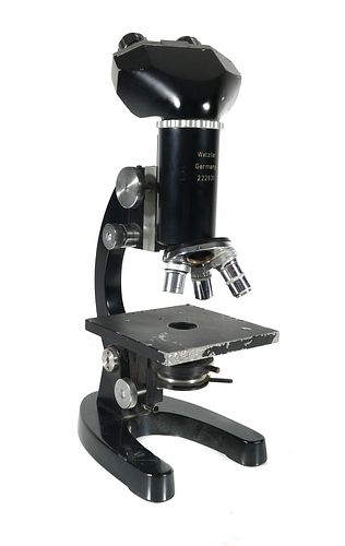 Ernst Leitz Wetzlar Binocular Microscope