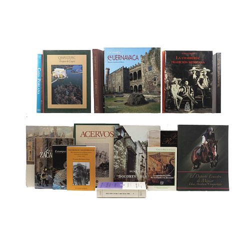 Libros de arte Novohispano, Viajeros, Arte. La Casa de los Azulejos / Testimonios de Viaje 1823 - 1873. Piezas: 16.