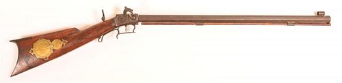 Antique .38 Cal. Percussion Single Shot Rifle.