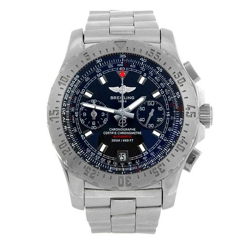 BREITLING - a gentleman's Professional Skyracer chronograph bracelet watch. Circa 2006. Stainless st