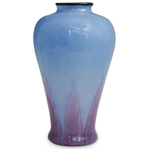 Steuben Blue Cintra Vase