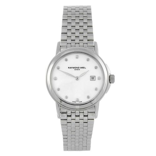 RAYMOND WEIL - a lady's Tradition bracelet watch. Stainless steel case. Reference 5966, serial E2973