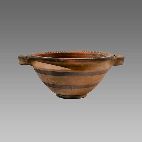Greek Pottery Bowl c.4th century BC. 