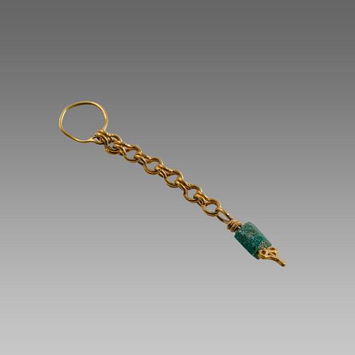Ancient Roman Gold Single Earring c.2nd-4th century AD. 