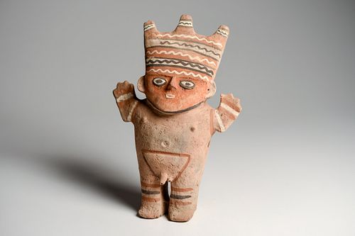 Ancient Pre Columbian Chancay Erotic Male figure Chimu, Chancay, Inca Ca. 1000-1250 A.D. 