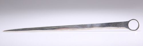 A GEORGE III SILVER MEAT SKEWER, by Thomas Johnson, London 