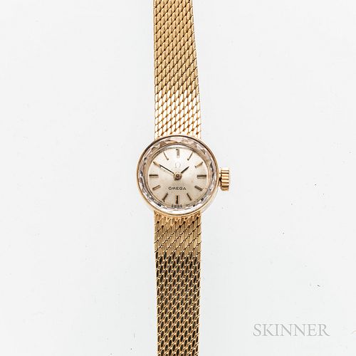 Omega 14kt Gold Wristwatch