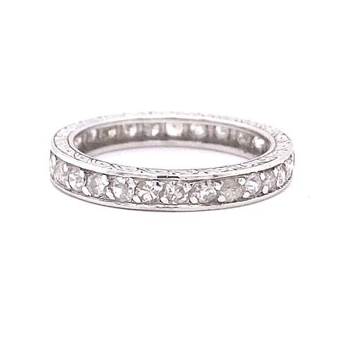 1920’ Platinum Diamond Eternity Ring