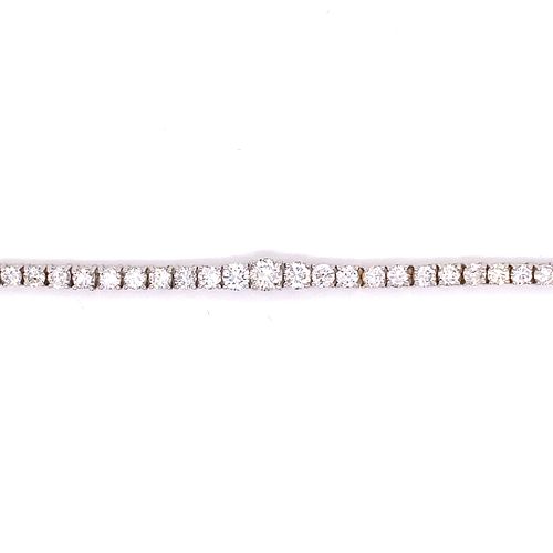 18k Diamond Tennis Bracelet