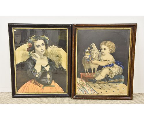 Two Victorian Lithographs
