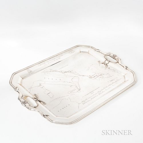 Cartier Sterling Silver Mediterranean Yachting Tray