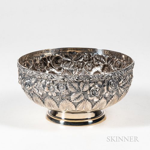 Schofield Co. Baltimore Rose Pattern Sterling Silver Bowl