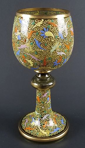 Bohemian Art Glass, Circa 1900