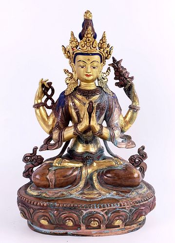 Tibetian Figure of a Deity