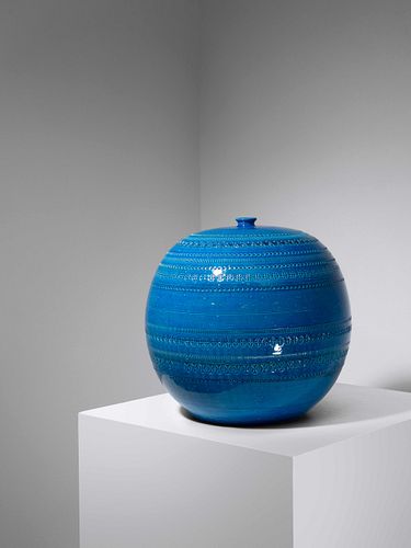 Aldo Londi
(Italian, 1911-2003)
Large Rimini Blu Vase