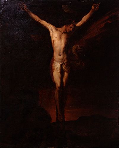 FRANCISCO RIBALTA (Solsona, Lérida, 1565-Valencia, 1628).
"Christ crucified".
Oil on canvas.