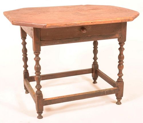 18th Century Mixed Wood Tavern Table.