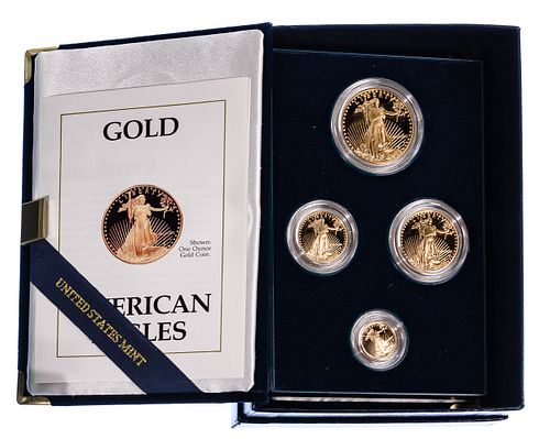 1989 American Eagle Gold Bullion Proof Set