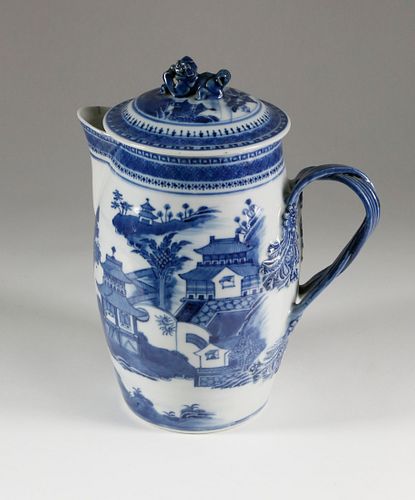 Nanking Cider Pitcher, late 18th Century
