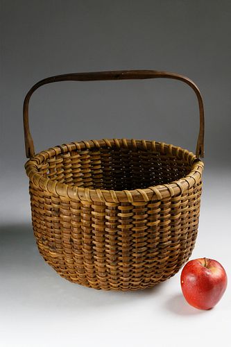 Nantucket Lightship Harvest Basket, circa 1890