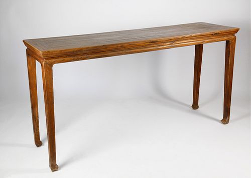 Chinese Elmwood Altar Table, 18th/19th Century