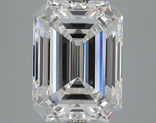 5.03 ct., D/VS2, Emerald cut diamond, unmounted, IM-53-234-02