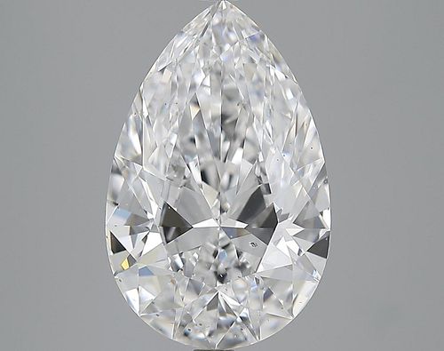 5.01 ct., D/SI1, Pear cut diamond, unmounted, PK2178