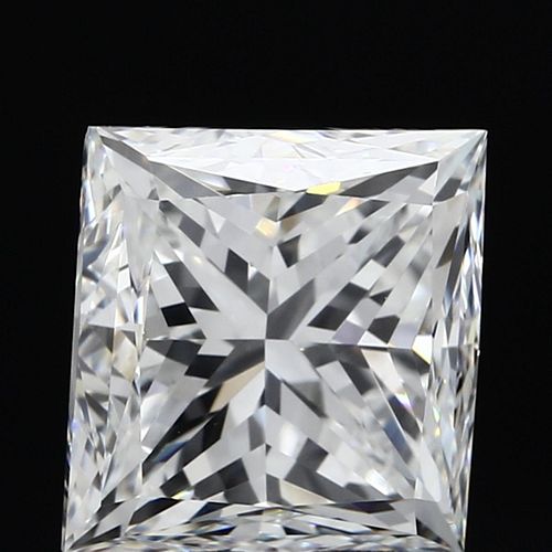 5.04 ct., F/VS1, Princess cut diamond, unmounted, GM-0240