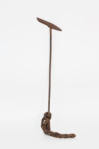 Wrought Iron Grommet Toggle Whaling Harpoon, circa 1840