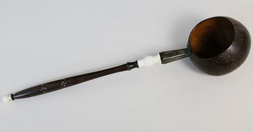 Whaleman Crafted Coconut Dipper, circa 1870