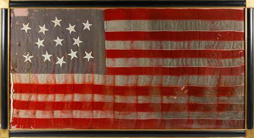 13 Star American Flag, late 19th Century