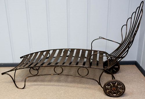 Vintage Iron Outdoor Chair