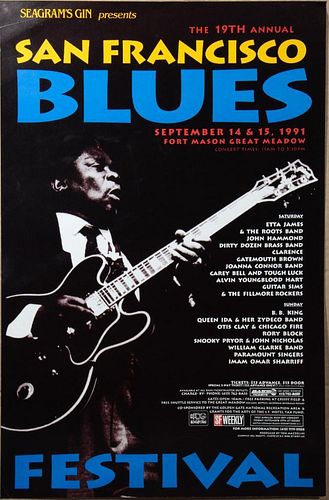 (7) Blues Posters