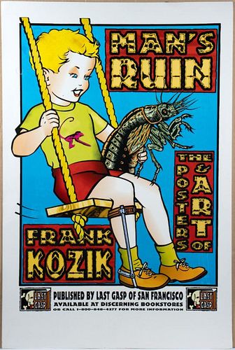 (2) Frank Kozik/Mans Ruin Posters