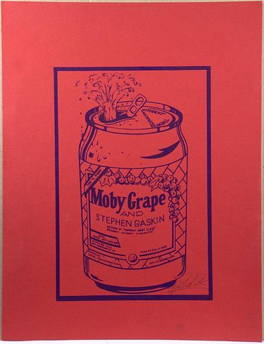 (2) Richard Cook/Moby Grape and Stephen Gasking Posters