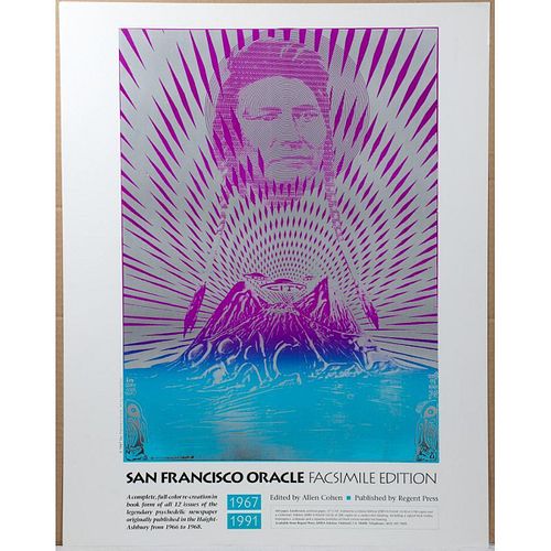(58) San Francisco Oracle Facsimile Edition Posters