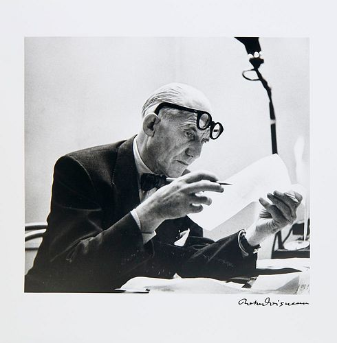 Doisneau, Robert u. Jean Petit Bonjour Monsieur le Corbusier. Mit 1 sign. OPhototographie und zahlr. Abbildungen von R. Doisneau. Zürich, Grieshaber, 