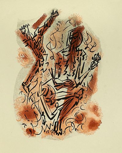 Malraux, André Les Conquérants. Trente-trois eaux-fortes originales en deux couleurs gravées par André Masson. Mit 33 zweifarb. (26 ganzs.) Original A