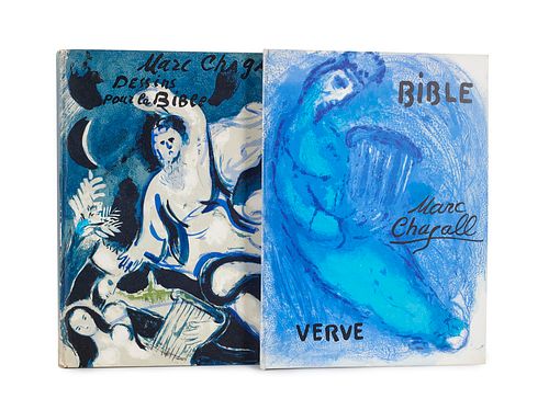 Chagall, Marc Zwei Ausgaben der Verve, Revue Artistique et Litteraire: Bible u. Dessins pour la Bible. Mit zahlreichen Abbildungen. Paris, Edition de 